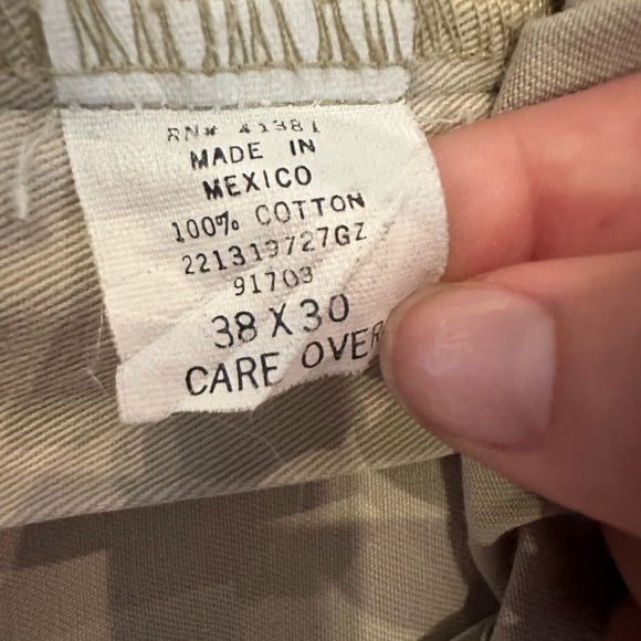 Polo Ralph Lauren Classic-Fit Flat-Front Bedford Chino Pants Khaki Size 38 - Picture 4 of 4